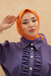 Silk Home Olinda Eşarp - Turuncu Mor