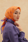 Silk Home Olinda Eşarp - Turuncu Mor
