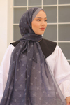 Silk Home Olinda Şal - 49003 - Antrasit