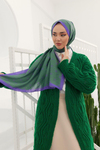 Silk Home Olinda Şal - 49003 - Zümrüt Mor