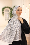 Silk Home Olinda Şal - 49005 - 03 Siyah Beyaz
