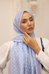 Silk Home Olinda Şal - 49005 - 08 Mavi Mercan