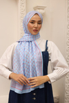 Silk Home Olinda Şal - 49005 - 08 Mavi Mercan