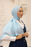 Silk Home Olinda Şal - 49005 - 09 Mavi Turuncu