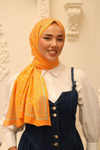 Silk Home Olinda Şal - 49005 - 20 Turuncu Turkuaz