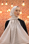 Silk Home Olinda Şal - 49005 - 35 Bej Vizon