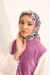 Silk Home Soft Eşarp - 1070 - Erguvan