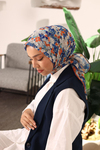 Silk Home Soft Eşarp - 1070 - Mavi