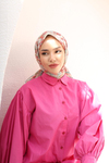 Silk Home Soft Eşarp - 1070 - Somon Krem