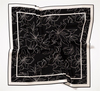 Silk Home Soft Eşarp - Siyah Krem