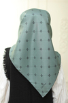 Silk Home Twill İpek Eşarp - 11392-08 Çağla