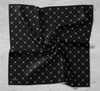 Silk Home Twill İpek Eşarp - 11392-22 Siyah Gümüş