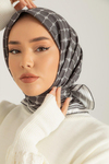 Silk Home Twill İpek Eşarp - 11393-06 Antrasit