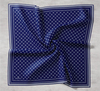 Silk Home Twill İpek Eşarp - 11393-20 Lacivert Mavi