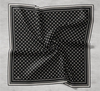 Silk Home Twill İpek Eşarp - 11393-21 Siyah Krem