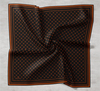 Silk Home Twill İpek Eşarp - 11393-28 Siyah Bakır