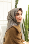 Silk Home Twill İpek Eşarp - 11409-30 Vizon Bej