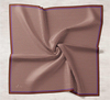 Silk Home Twill İpek Eşarp - 11409-37 Acı Kahve Mor Leylak