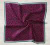Silk Home Twill İpek Eşarp - 11412-29 Siyah Fuşya