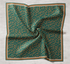 Silk Home Twill İpek Eşarp - 11412-34 Petrol Kahve