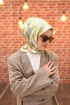 Silk Home Twill İpek Eşarp - 11439-28 Safran