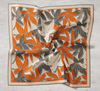 Silk Home Twill İpek Eşarp - 11439-50 Turuncu