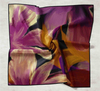 Silk Home Twill İpek Eşarp - 11448-41 Mürdüm Siyah