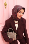 Silk Home Twill İpek Eşarp - 11452-57 Vişne Çürüğü