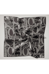 Silk Home Twill İpek Eşarp - 11462-05 Füme Gri