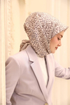 Silk Home Twill İpek Eşarp - 11464-18 Vizon Leylak