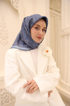 Silk Home Twill İpek Eşarp - 11464-21 İndigo