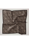 Silk Home Twill İpek Eşarp - 11464-30 Siyah Vizon
