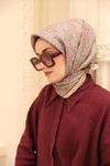 Silk Home Twill İpek Eşarp - 11464-44 Bej