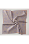 Silk Home Twill İpek Eşarp - 11464-45 Turuncu Gri