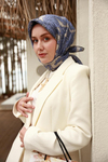 Silk Home Twill İpek Eşarp - 11468-01 Lila