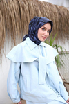 Silk Home Twill İpek Eşarp - 11468-05 Lacivert