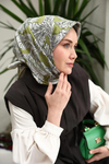 Silk Home Twill İpek Eşarp - 11468-08 Yeşil