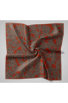 Silk Home Twill İpek Eşarp - 11468-23 Kiremit
