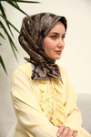 Silk Home Twill İpek Eşarp - 11468-29 Acı Kahve