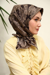 Silk Home Twill İpek Eşarp - 11468-29 Acı Kahve