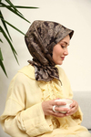 Silk Home Twill İpek Eşarp - 11468-29 Acı Kahve