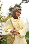 Silk Home Twill İpek Eşarp - 11468-33 Yağ Yeşili