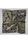 Silk Home Twill İpek Eşarp - 11469-44 Siyah Sarı