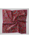 Silk Home Twill İpek Eşarp - 11469-51 Bordo Kırmızı