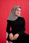 Silk Home Twill İpek Eşarp - 11479-02 Siyah Gri