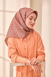 Silk Home Twill İpek Eşarp - 11479-26 Kiremit