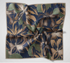 Silk Home Twill İpek Eşarp - 11480-62 Lacivert Yeşil