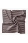 Silk Home Twill İpek Eşarp - 11521-04 Kahverengi