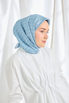 Silk Home Twill İpek Eşarp - 11539-01 Bebe Mavi