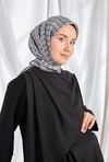 Silk Home Twill İpek Eşarp - 11539-07 Füme